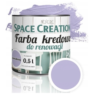 Farba kredowa do renowacji lawenda 0,5 L Space Creation
