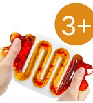 Zabawka sensoryczna z cieczą pomarańczowa Squishy gniotek Tullo