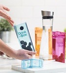 Bidon ze słomką clear Drink In The Box Modern 350 ml