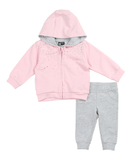 Dres dziecięcy dla dziewczynki bluza + spodnie losan