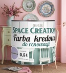 Farba kredowa do renowacji lawenda 0,5 L Space Creation