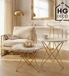 Stelaż noga do stolika kawowego STAR 50 cm złota