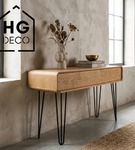 Metalowa noga hairpin legs do stołu biurka trzy pręty noga loftowa TL70 cm