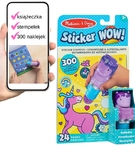 Stempelek z naklejkami jednorożec  Melissa&Doug