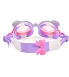 Okulary do pływania gogle pływackie dla dziecka Panda fioletowe Bling2o