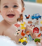 Naklejki wodne do wanny farma Barney & Buddy