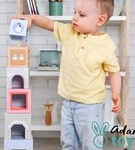 Piramida z kubeczków zwierzęta arktyczne Adam Toys