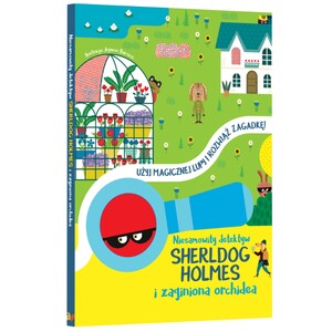 Sheldog Holmes i zaginiona orchidea + lupa detektywa Apipapi