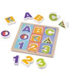 Układanka ABC  pierwsze puzzle Melissa&Doug