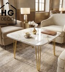 Metalowa noga hairpin legs do stolika kawowego trzy pręty noga złota TL50 cm