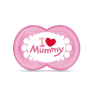 Smoczek uspokajający od 6 m-cy różowy Mummy Mam Baby