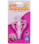 Gryzak szczoteczka banan różowa Baby Banana