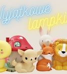 Lampka nocna na baterie lampart LED ALLC