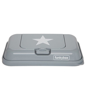 Pojemnik na chusteczki M Grey White Star FUNKYBOX