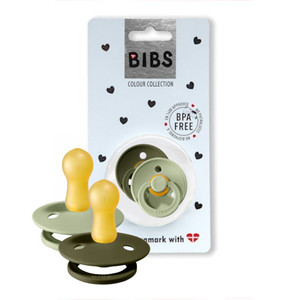 BIbs Smoczek Uspokajający Sage & Green Hunter S 2szt