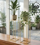 Kwietnik stojący metalowy stojak na kwiaty na jedną doniczkę PREMIUM 60 cm