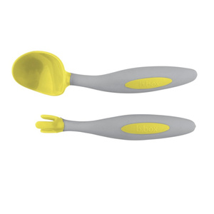 Pierwsze sztućce do nauki jedzenia lemon sherbet B.Box