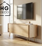 Metalowa noga do szafki / komody / pufy / złota DP25 cm