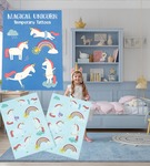 Tatuaże zmywalne dla dzieci magiczny jednorożec Rex London