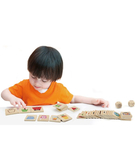 Układanka drewniana dla dzieci sortowanie kształtów marki Viga