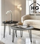 Metalowa noga hairpin legs do stolika kawowego trzy pręty noga loftowa TL40 cm