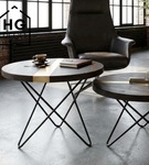 Stelaż noga do stolika kawowego STAR 50 cm czarna