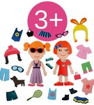 Naklejki do kąpieli ubierz mnie Barney & Buddy