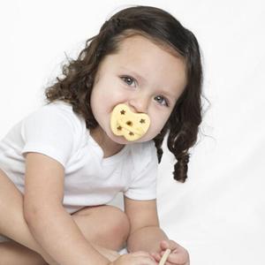 Smoczek kauczukowy anatomiczny 3-36m Banana Hevea