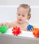 Zestaw piłeczek sensorycznych 5 szt kolor Tullo