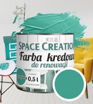 Farba remontowa kredowa szmaragdowy 0,5 L Space Creation