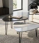 Metalowa noga hairpin legs do stolika kawowego trzy pręty noga loftowa TL45 cm