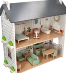 Drewniany domek dla lalek Adam Toys