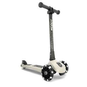 Hulajnoga składana Highwaykick 3 LED ze świecącymi kółkami 3+ Ash Scoot and Ride