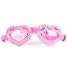 Okulary do pływania dla dziewczynki różowe Słone paluszki Bling2o
