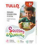 Zabawka sensoryczna z cieczą pomarańczowa Squishy gniotek Tullo