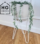 HGDECO  Stojak na doniczkę MALMO 43 cm biały