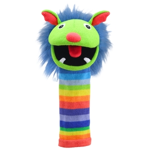SOX pacynka na rękę Rainbow pacynka logopedyczna skarpeta The Puppet Comppany