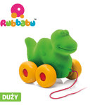 Dinozaur do ciągnięcia sensoryczny zielony Rubbabu