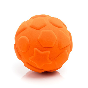 Piłka edukacyjna XL figury pomarańczowa Rubbabu