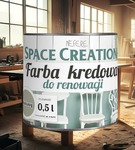Farba kredowa do renowacji oliwkowy 0,5 L Space Creation