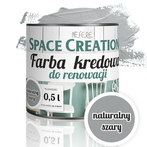 Farba remontowa kredowa naturalny szary 0,5 L Space Creation