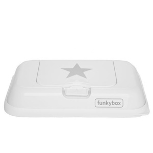 Pojemnik na chusteczki M White Silver Star FUNKYBOX