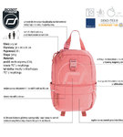 Plecak z odblaskami dla dzieci 1-5 lat Peach Scoot and Ride