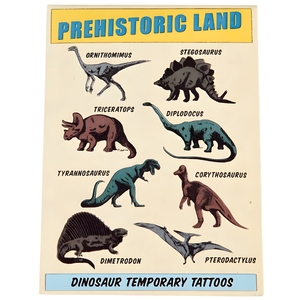Tatuaże zmywalne dla dzieci dinozaury Rex London