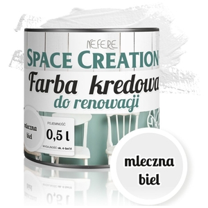 Farba remontowa kredowa biała 0,5 L Space Creation