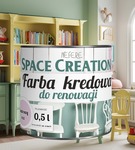 Farba kredowa do renowacji pudrowy róż 0,5 L Space Creation