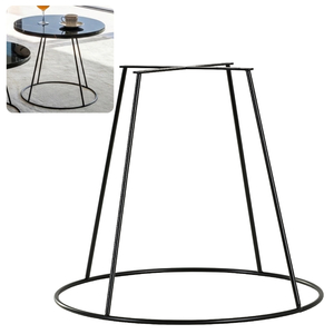 Noga loftowa stolika kawowego stelaż do stolika kawowego metalowa noga RING 50 cm