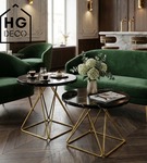 Stelaż noga do stolika kawowego DIAMOND 41 cm złota