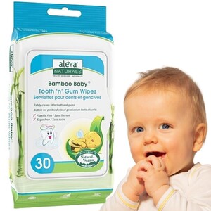 Bambusowe Chusteczki do Ząbków Aleva Naturals