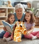 Pacynka na rękę Żyrafa kukiełka do teatrzyku